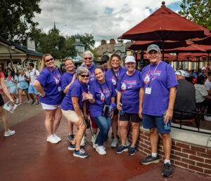 advocacy days conference at disney - people at Magic Kingdom