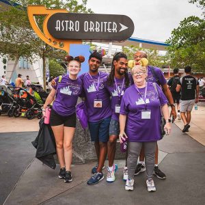 people with disabilities walking around Disney World