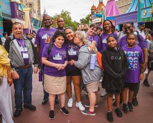 people with disabilities walking around Disney World