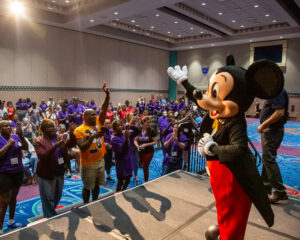 advocacy days conference at disney with mickey mouse