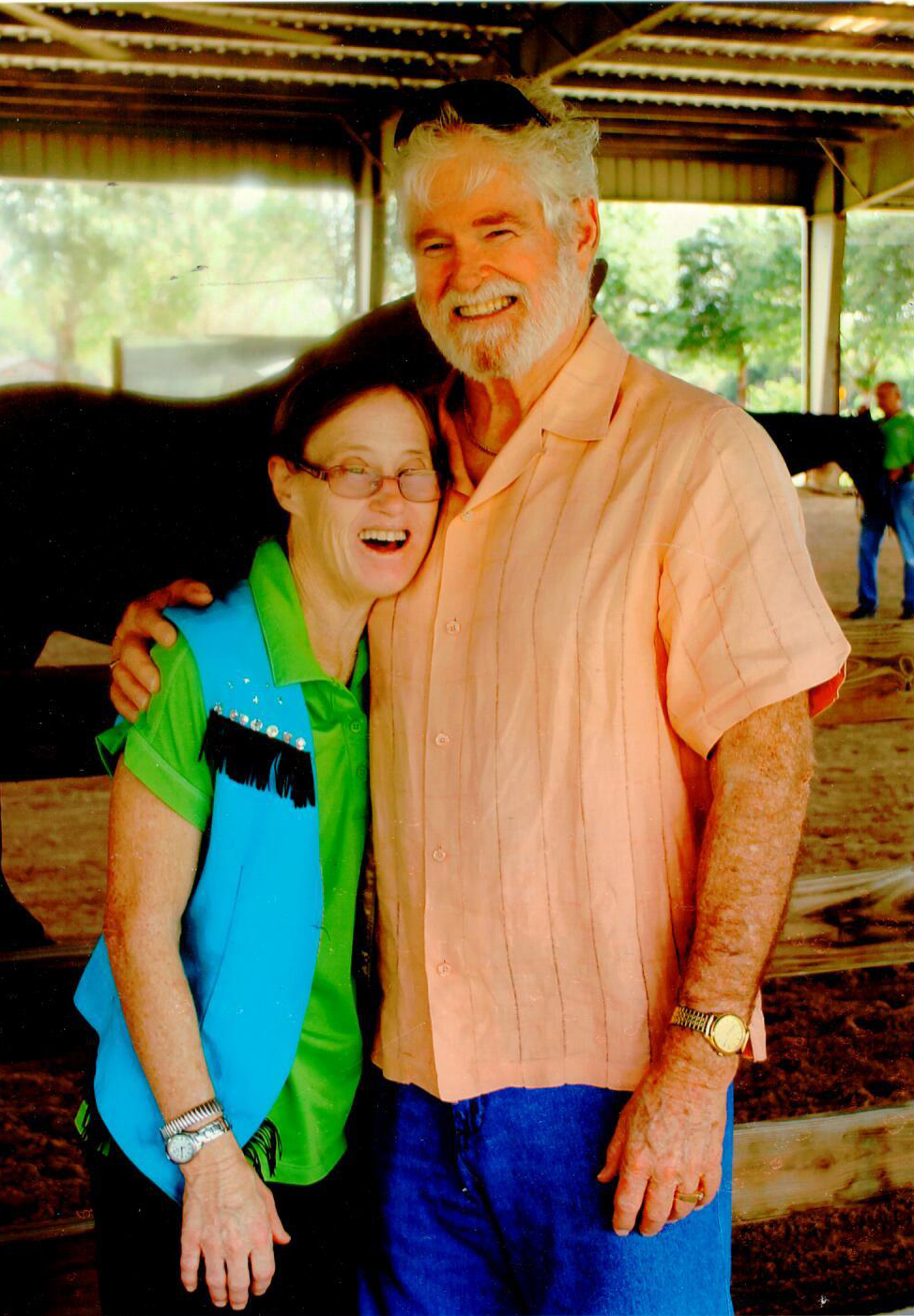 Dick Bradley and his sister Kathy